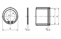Copper Washers DIN 472