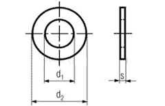 Copper Washers DIN 7989